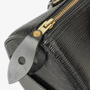 Louis Vuitton Speedy 25 Black EPI Leather Handbag