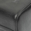Louis Vuitton Speedy 25 Black EPI Leather Handbag