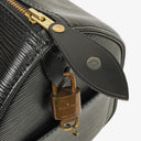 Louis Vuitton Speedy 25 Black EPI Leather Handbag