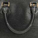 Louis Vuitton Speedy 25 Black EPI Leather Handbag