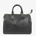 Louis Vuitton Speedy 25 Black EPI Leather Handbag