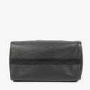 Louis Vuitton Speedy 25 Black EPI Leather Handbag