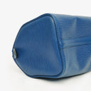 Louis Vuitton Speedy 25 Blue EPI Leather Handbag