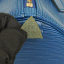 Louis Vuitton Speedy 25 Blue EPI Leather Handbag