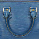 Louis Vuitton Speedy 25 Blue EPI Leather Handbag