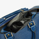 Louis Vuitton Speedy 25 Blue EPI Leather Handbag