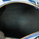 Louis Vuitton Speedy 25 Blue EPI Leather Handbag