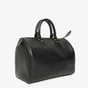 Louis Vuitton Speedy 25 Black EPI Leather Handbag
