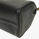 Louis Vuitton Speedy 25 Black EPI Leather Handbag