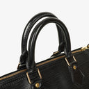 Louis Vuitton Speedy 25 Black EPI Leather Handbag