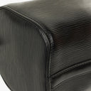 Louis Vuitton Speedy 25 Black EPI Leather Handbag