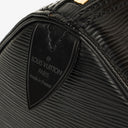 Louis Vuitton Speedy 25 Black EPI Leather Handbag