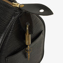Louis Vuitton Speedy 25 Black EPI Leather Handbag