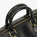Louis Vuitton Speedy 25 Black EPI Leather Handbag