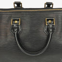 Louis Vuitton Speedy 25 Black EPI Leather Handbag