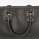 Louis Vuitton Speedy 25 Black EPI Leather Handbag