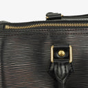 Louis Vuitton Speedy 25 Black EPI Leather Handbag