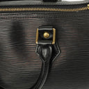 Louis Vuitton Speedy 25 Black EPI Leather Handbag