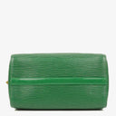 Louis Vuitton Speedy 25 Green EPI Leather Handbag