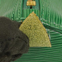 Louis Vuitton Speedy 25 Green EPI Leather Handbag