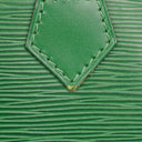 Louis Vuitton Speedy 25 Green EPI Leather Handbag