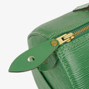 Louis Vuitton Speedy 25 Green EPI Leather Handbag