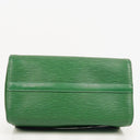 Louis Vuitton Speedy 25 Green EPI Leather Handbag