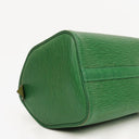 Louis Vuitton Speedy 25 Green EPI Leather Handbag