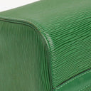 Louis Vuitton Speedy 25 Green EPI Leather Handbag