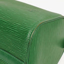 Louis Vuitton Speedy 25 Green EPI Leather Handbag