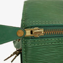 Louis Vuitton Speedy 25 Green EPI Leather Handbag