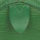 Louis Vuitton Speedy 25 Green EPI Leather Handbag
