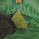 Louis Vuitton Speedy 25 Green EPI Leather Handbag