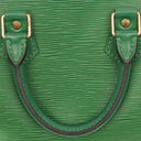 Louis Vuitton Speedy 25 Green EPI Leather Handbag
