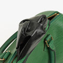 Louis Vuitton Speedy 25 Green EPI Leather Handbag