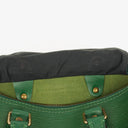Louis Vuitton Speedy 25 Green EPI Leather Handbag