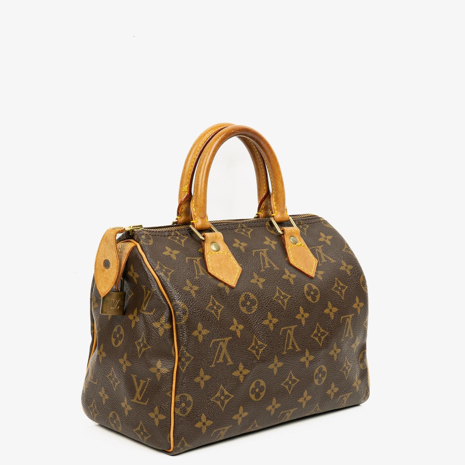 Louis Vuitton Speedy 25 Monogram Canvas Bag