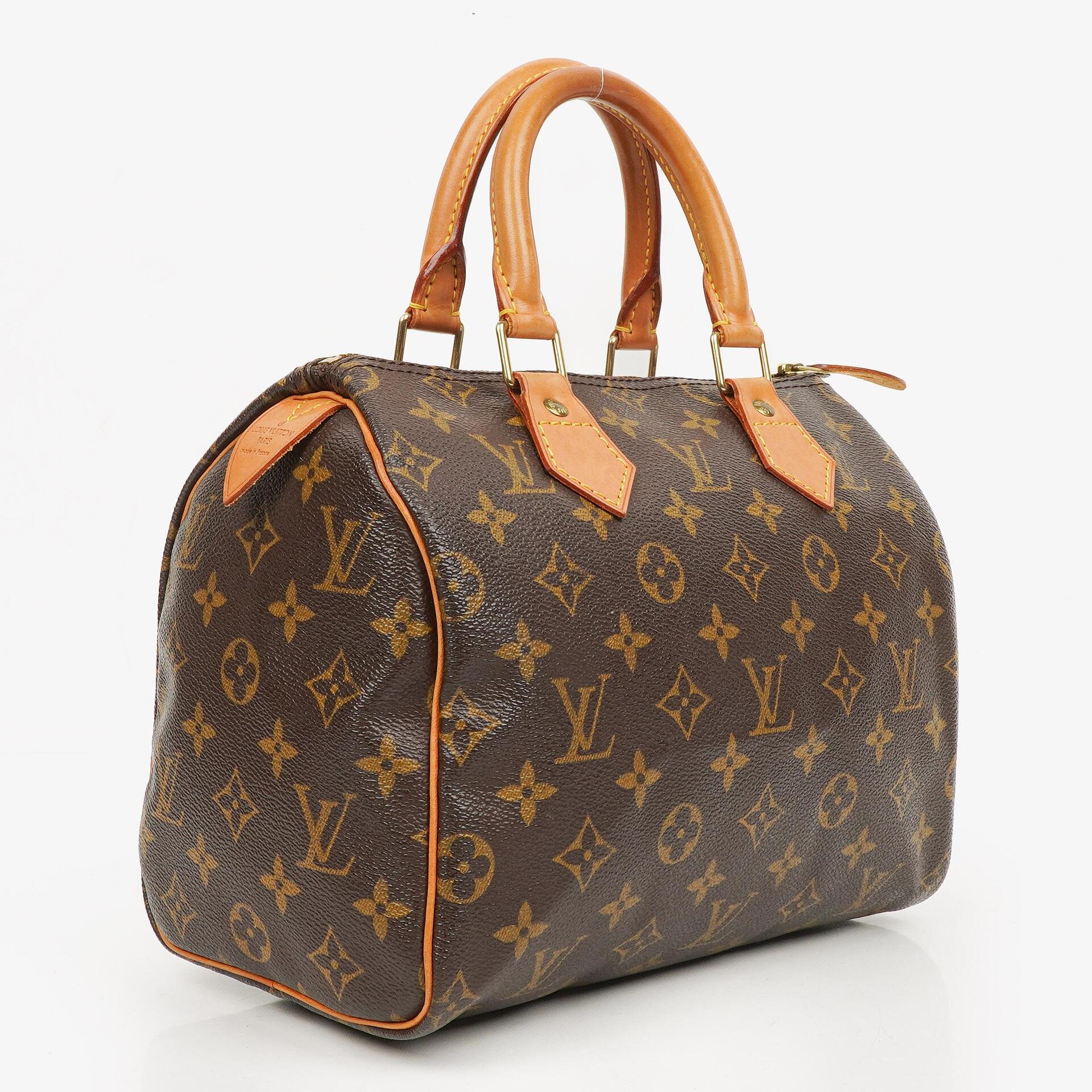Louis Vuitton Speedy 25 Monogram Canvas Bag