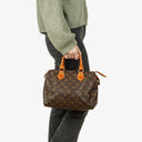 Louis Vuitton Speedy 25 Monogram Canvas Handbag, 1989