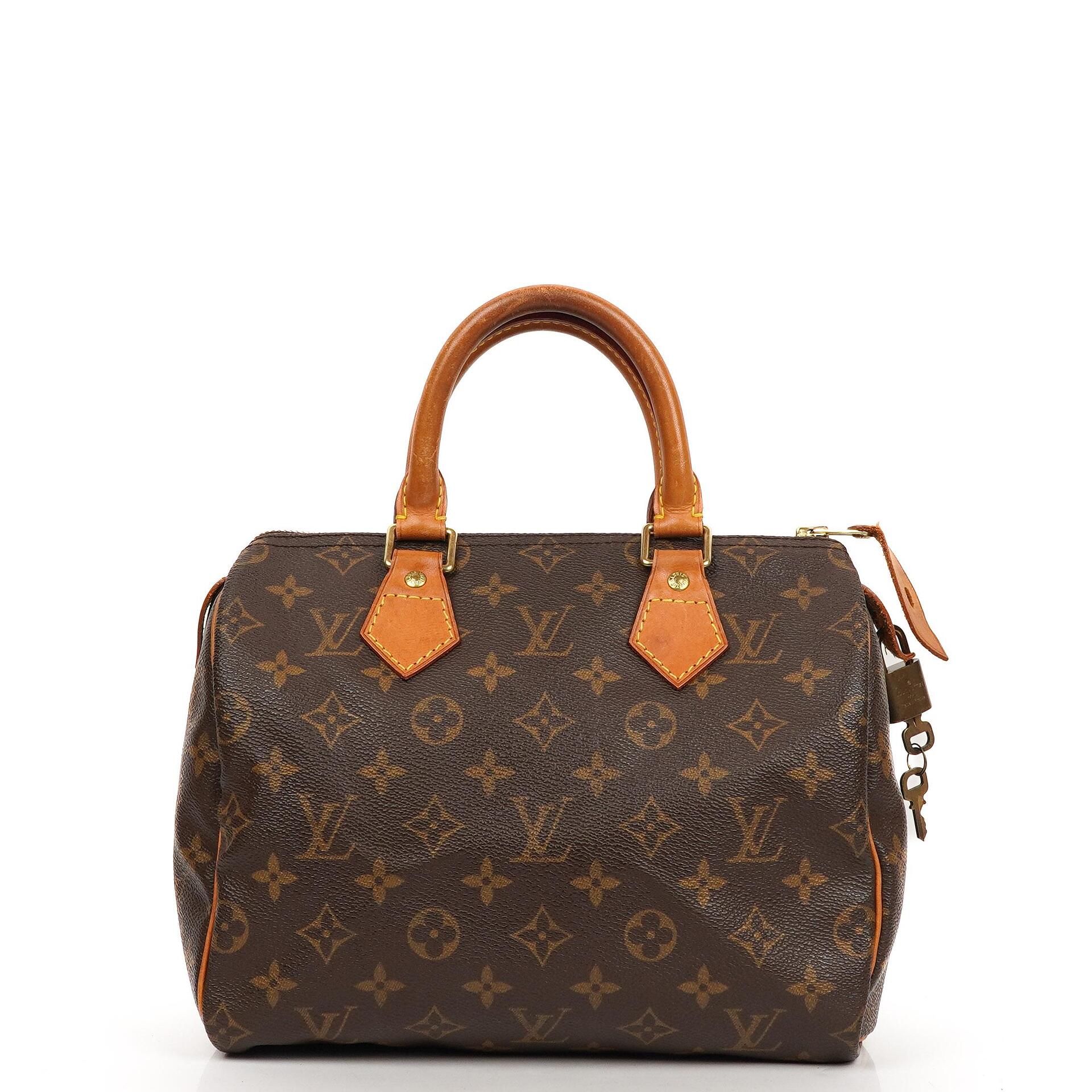 Louis Vuitton Speedy 25 Monogram Canvas Handbag