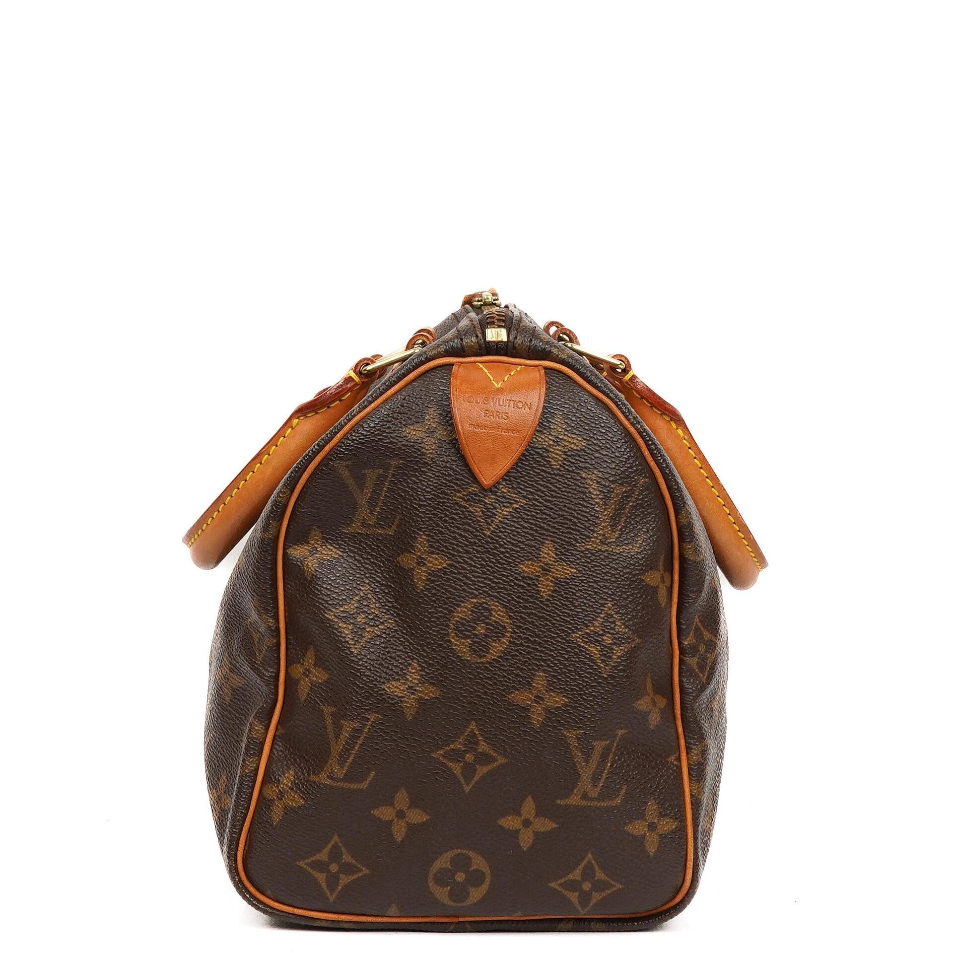 Louis Vuitton Speedy 25 Monogram Canvas Handbag