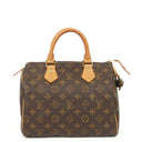 Louis Vuitton Speedy 25 Monogram Canvas Handbag