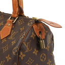 Louis Vuitton Speedy 25 Monogram Canvas Handbag