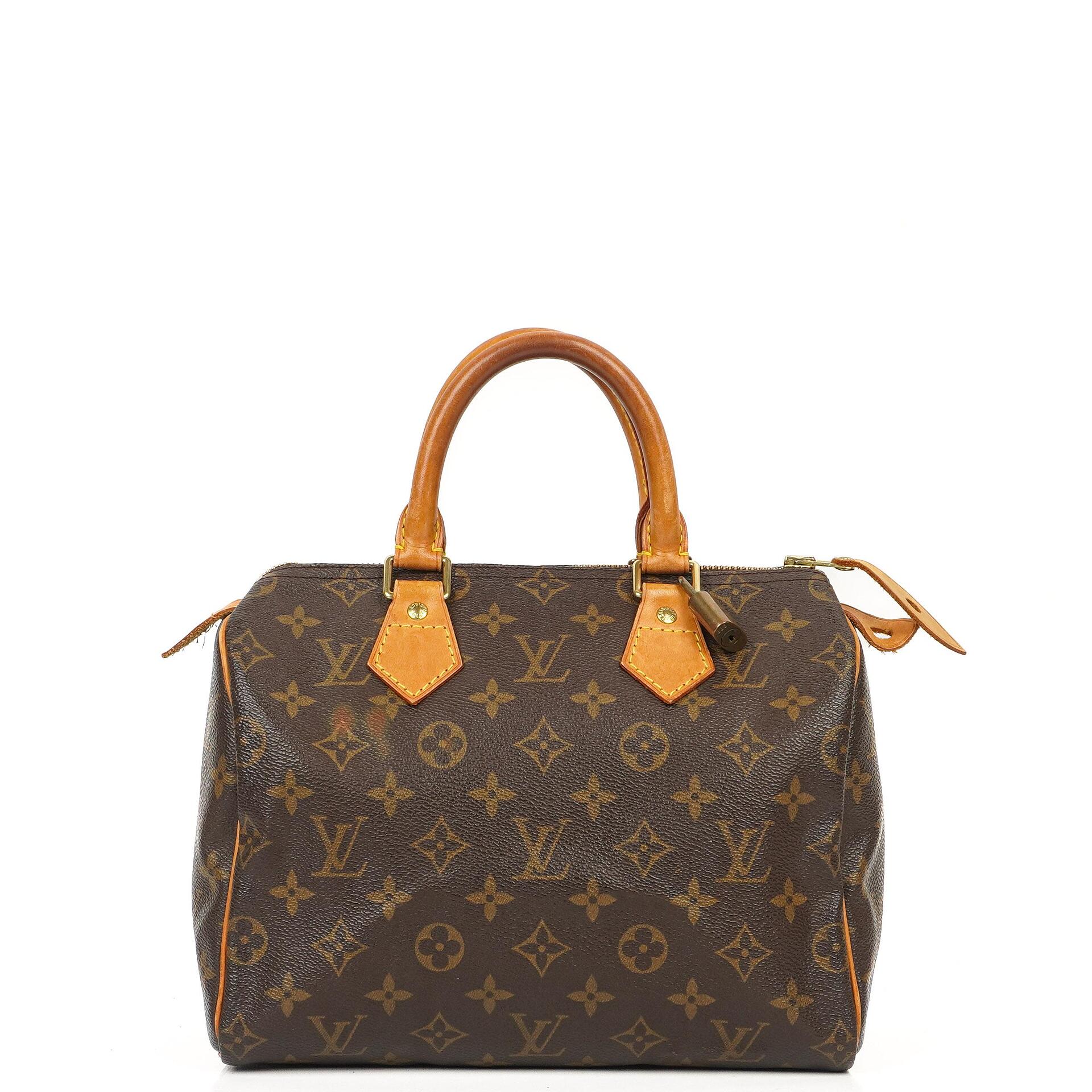 Louis Vuitton Speedy 25 Monogram Canvas Handbag