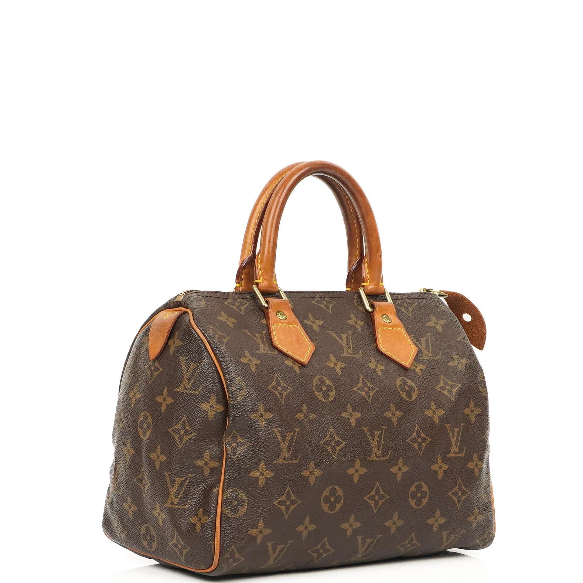 Louis Vuitton Speedy 25 Monogram Canvas Handbag