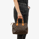 Louis Vuitton Speedy 25 Monogram Canvas Handbag
