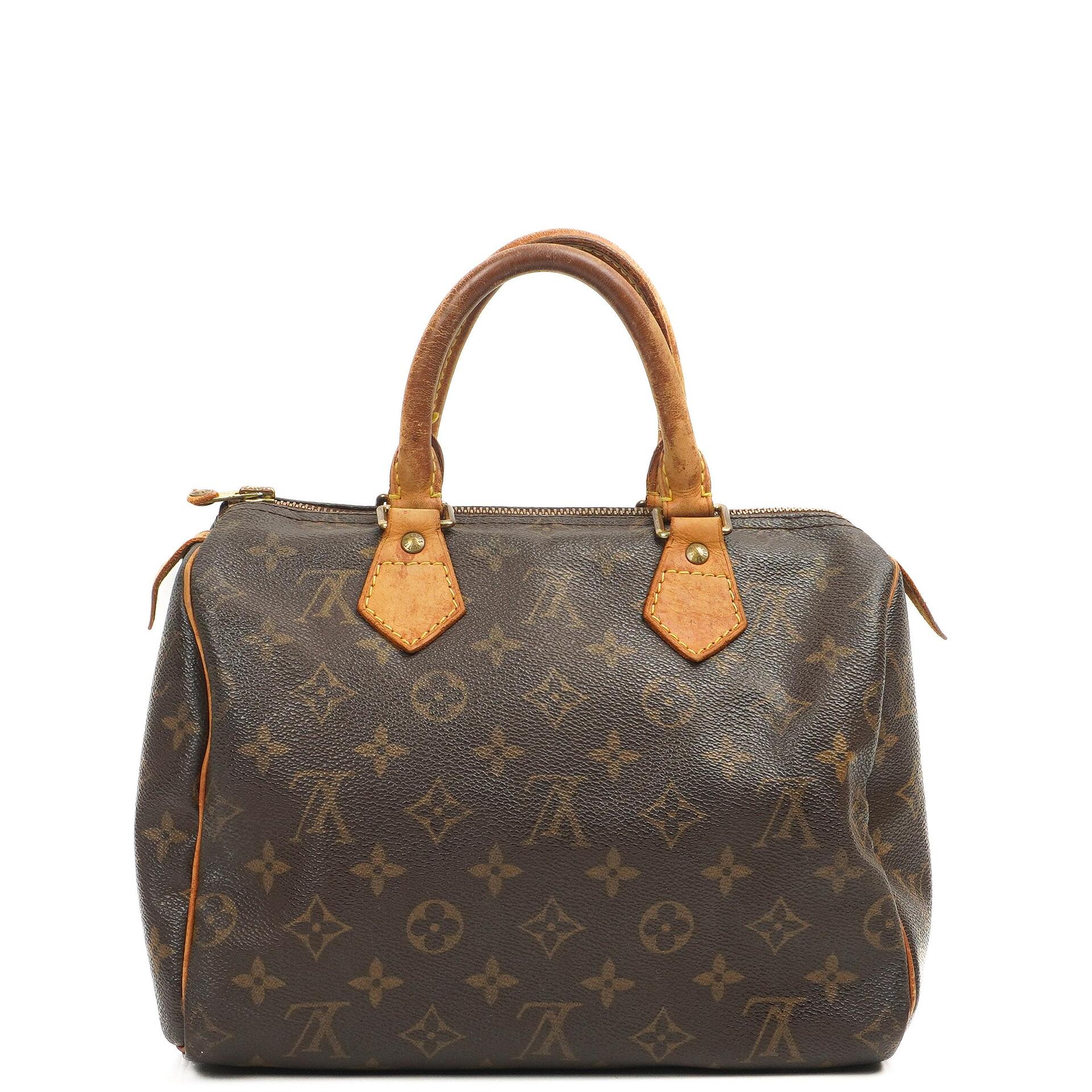 Louis Vuitton Speedy 25 Monogram Canvas Handbag