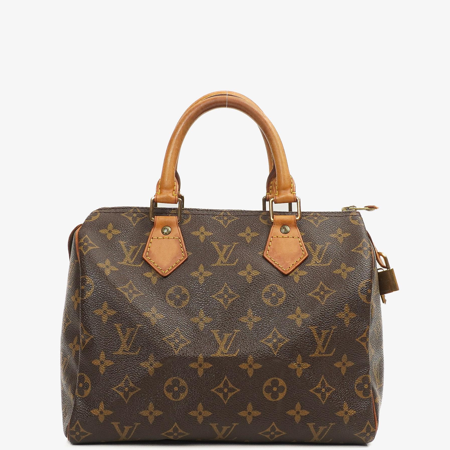 Louis Vuitton Speedy 25 Monogram Canvas Handbag