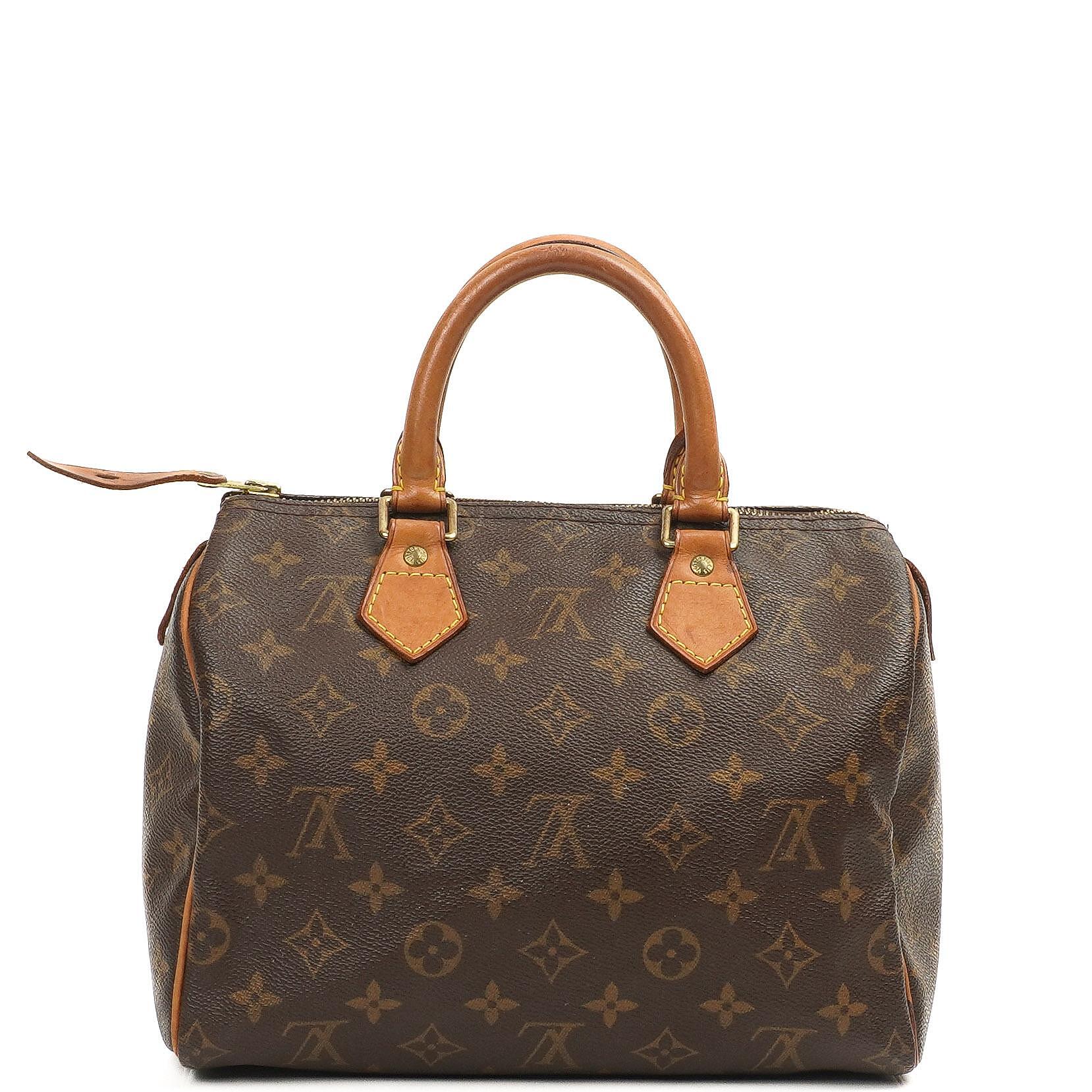 Louis Vuitton Speedy 25 Monogram Canvas Handbag