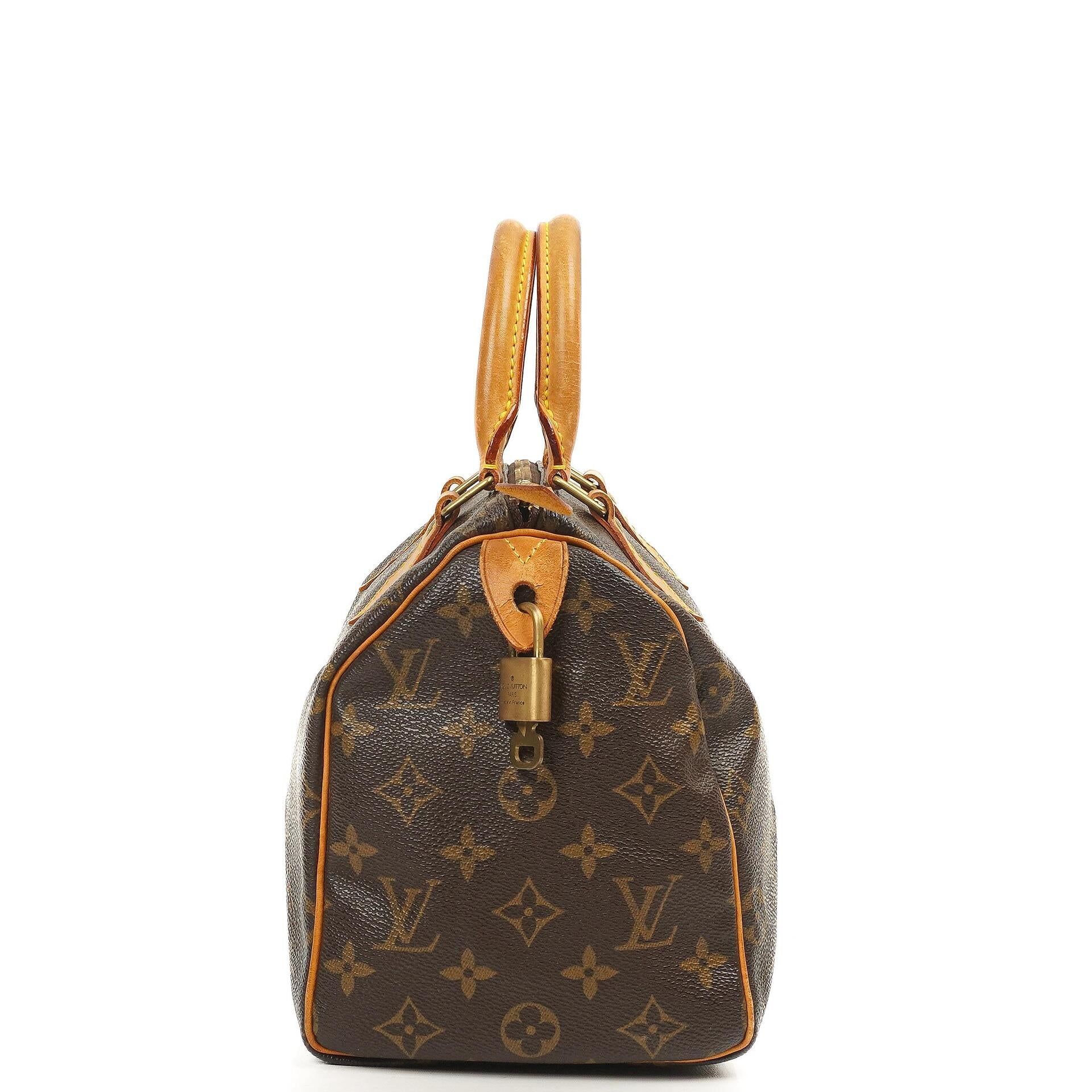 Louis Vuitton Speedy 25 Monogram Canvas Handbag